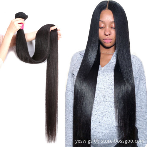 10a Grade Raw Indian Straight Virgin Hair, Silky Bone Straight Vietnam Hair, Brazilian Straight Hair Bundles Cuticle Aligned